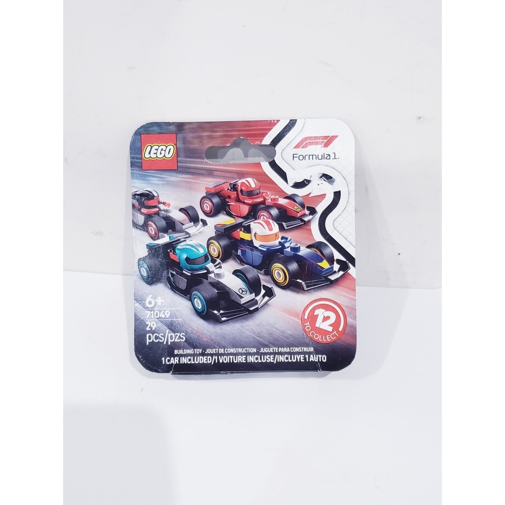 LEGO Formula F1 Collectible Race Cars - Model Car Building Kit (71049) New